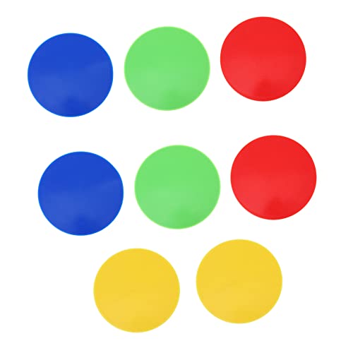 NULYLU Stadium Landmark Disc Markers 23cm Soccer Training Signs Markers Spots for Gym Floor