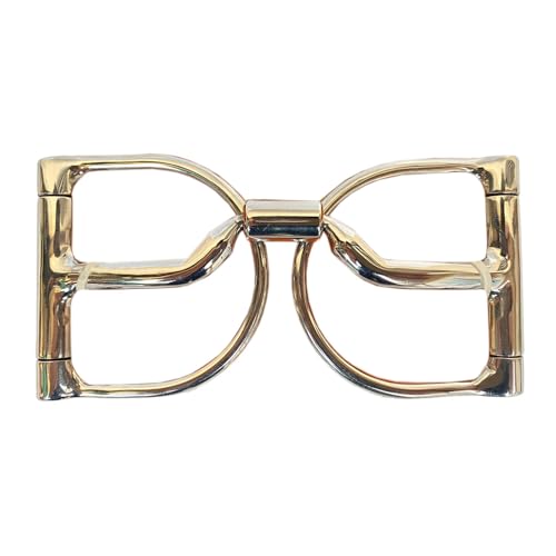 HILASON Horse Bit D Shape Ring Low Port Copper Inlays Stainless Steel | Horse Bit | Horse Bits Western | Walking Horse Bits | Training Horse Bit | Equine Bits | Bit for Horses