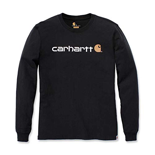 Carhartt, Hombre, Camiseta De Manga Larga Con Logotipo Gráfico,
