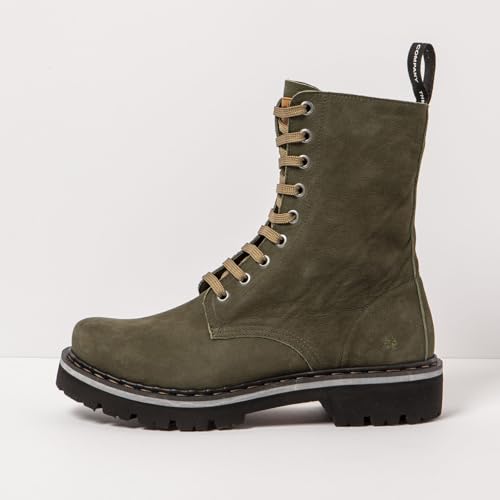 Art Unisex. 111671222003_0G3 Botines De Piel 1167 Marina Verde (36), Plano, Cordones, Casual - 6