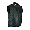 Leatherick SOA biker gilet van echt leer voor biker-cut-off-stijl, met diepe zakken, perfect voor ruiters (4XL – EUR64…