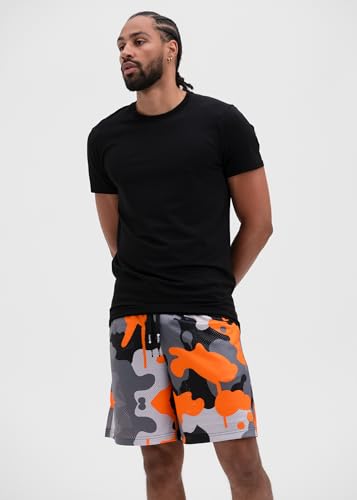 Ethika Mens Long Basketball Short | Drip Camo3