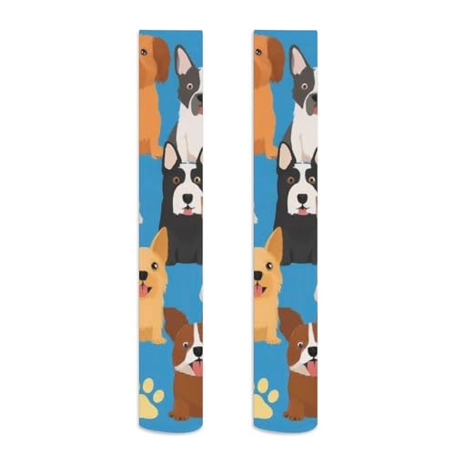 Women Girls Non Slide Athletic Socks for Work, Football, Trekking2