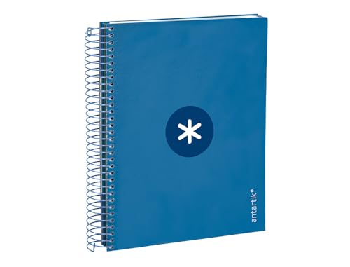 Liderpapel Spiral Notebook A5 Micro ANTARTIK Cover Lined 120H 90 g Square 5 mm 5 Bands 6 Drills Dark Blue - Image 3