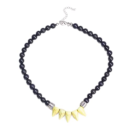 Collier torsadé en onyx de prestige, bijou d'exception avec gemme naturelle