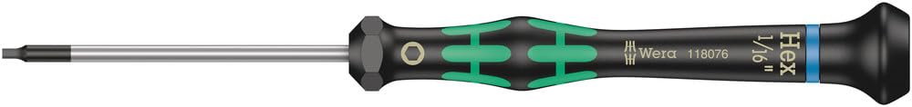 Wera Kraftform Micro 2054 Hex Head / Allen Key Screwdriver (1.57 mm (1/16""))