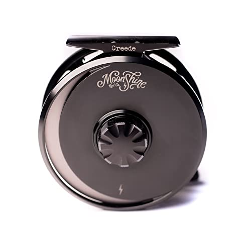 Moonshine Rod Co. The Creede Fly Fishing Reel, Large Arbor, Fully