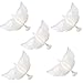 Produktbild 5tlg Tauben Hochzeit weiß XXL Folienballon Flug Ballons Dove Deko für Helium