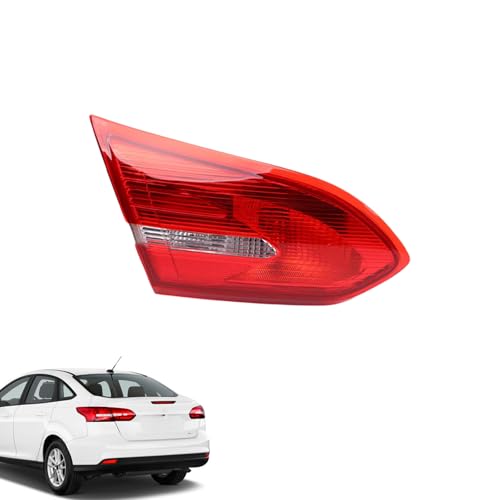 HETEFA Inner Left Driver Side Tail Lights for Ford Focus 2015 2016 2017 2018, LED Rear Left Side Taillights Replacement Brake Lamps, Plug and Play