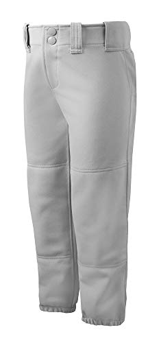 Mizuno Womens Belted Pant (Gray, Medium)