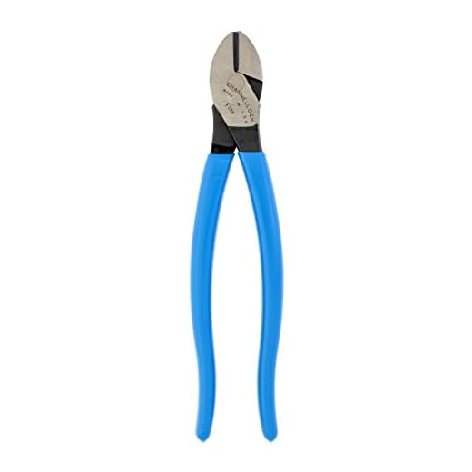 Channellock E338 8-Inch Diagonal Cutting Pliers with Xtreme Leverage Technology (XLT) Requires Less Force to Cut than Other High-Leverage Models | Laser Heat-Treated Cutting Edge for Extended Life | Forged from High Carbon Steel | Made in USA