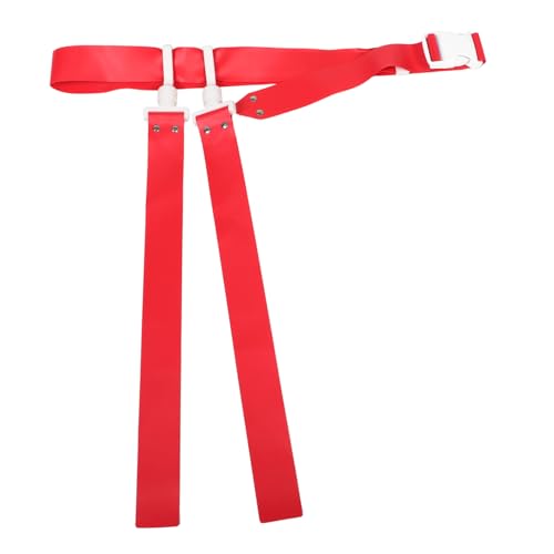 BRIGHTFUFU Football Waist Flags Adjustable Belt for Field Day Cheer Belt Secure Flags for Sports Games