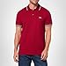 Lacoste Men's Regular Fit Trim Accent L.12.12 Polo Shirt, Bordeaux, X-Large