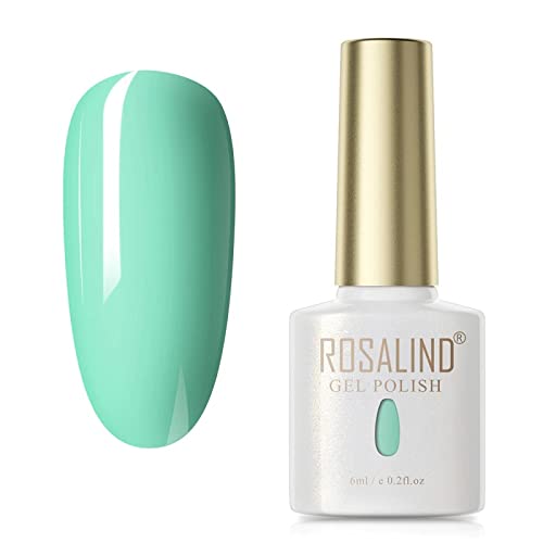 ROSALIND UV Gel Polish Soak Off 6ML from BELLE GAGA™ Pure Color Nail Gel Bright For Nail Art Design Need LED/UV Lamp to Cure (PX18)-image-43