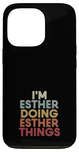 Esther Name Esther Personalized Name First Given �X�}�z�P�[�X iPhone 13 Pro �p