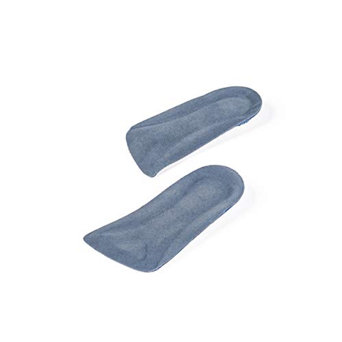 Image of Height Increase Elevator Half Insole for Men 1 /2 inch Taller Heel Lift Insert - Silicon Honeycomb Shaped Gel