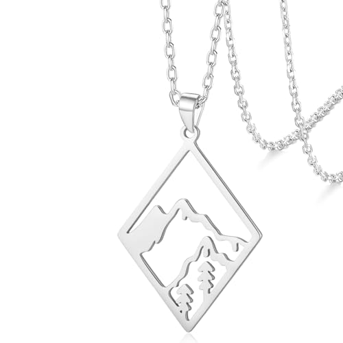 VASSAGO Collar de montaña para mujeres y hombres...