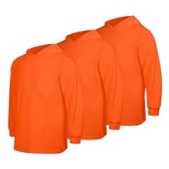 3pc Orange Hooded