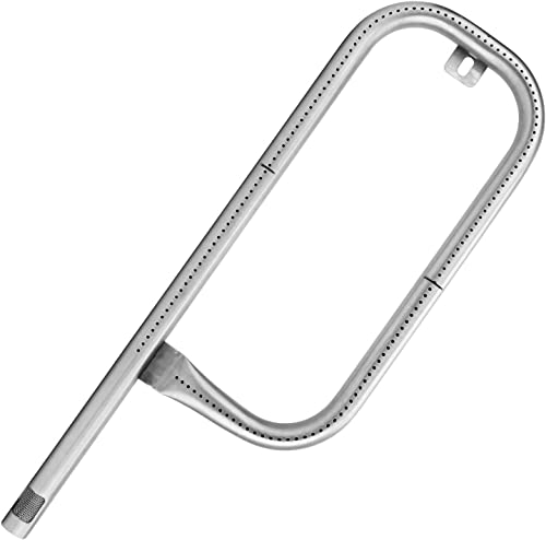 GriHero 60040 Edelstahl Brenner Rohr Gasgrill Ersatzteile 44cm Brennerrohr Zubehör für Weber Q100, Q120, Q1000, Q1200, Kompatibel mit Weber 50060001 51010001, 69957, 45657 Gasgrills