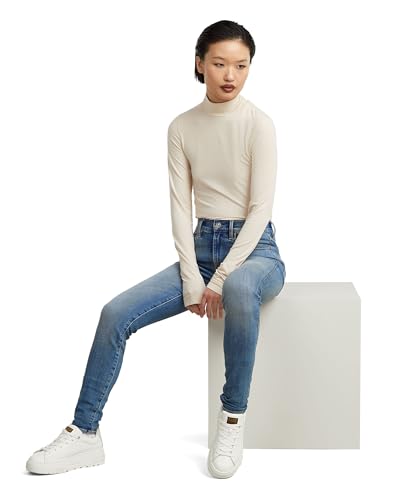 G-STAR Damen 3301 Skinny Jeans, Blau (Vintage Gold Digger D05175-C051-H117), 33W / 30L – Ansicht 6