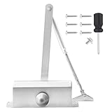 COEWUR Chiudiporta Automatico Idraulico Medio Chiudi Porta Automatico Regolabile Chiudipor...