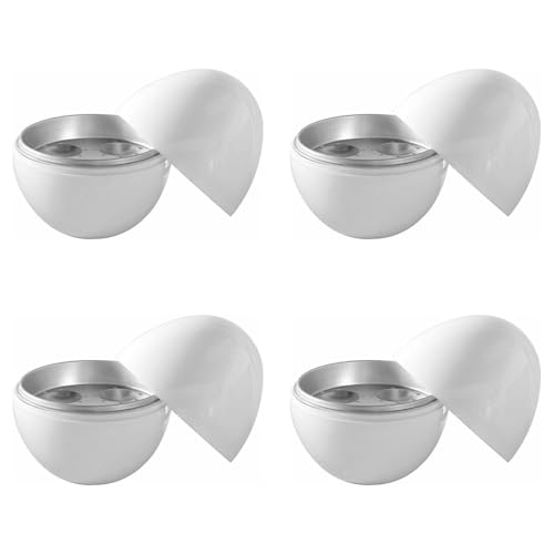 Wuden 4X Egg Pod - Microwave Egg Boiler Cooker Egg Steamer Perfectly Eggs and Detaches The Shell