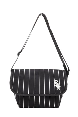 Major League Baseball Shoulder Bag, Messenger Bag, White Socks/Black, White Socks/Black, One Size