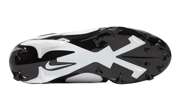 Nike Alpha Menace Pro 3 P Mid Men's Football Cleats White Black DM1788-103 Size 173