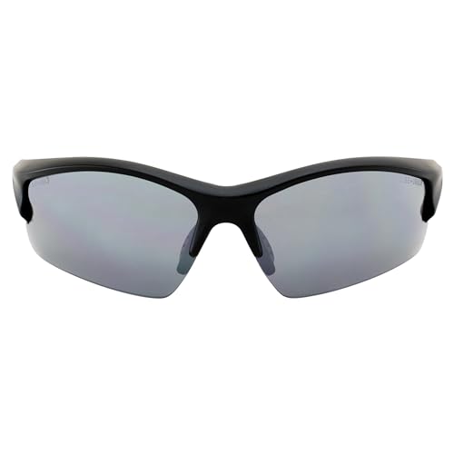 Epoch Eyewear Brodie Motorcycle Sport Riding Sunglasses Black Frame w/Smoke Lens2