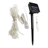 Startbuymore Solarbetriebenes Schirmlicht mit 104 LEDs für Terrasse...