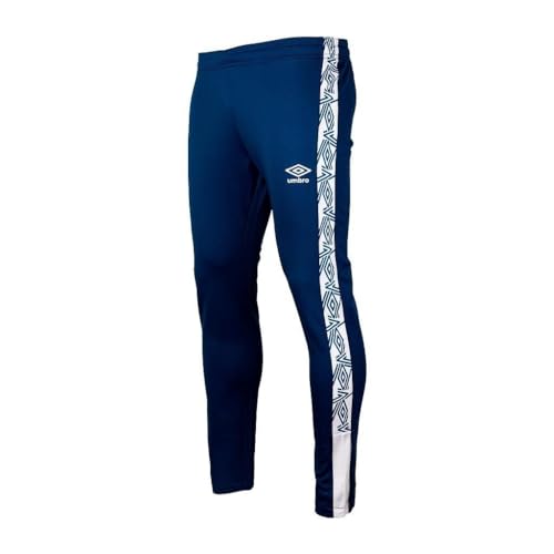 Umbro Eyre Logo Pant Pantalón De Entrenamiento, Hombre, Azul, L