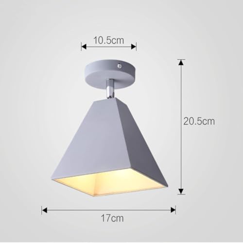 Lámpara de techo moderna con luces ajustables para pasillo y entrada 2