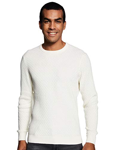 Image of Red Tape Men's Cotton Round Neck Sweater
