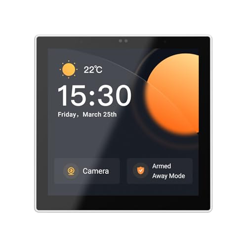 SONOFF NSPanel Pro 86 Smarthome-Zentrale - Zigbee Gateway Home Assistant Integration Matter Bridge intelligente Sicherheit & Heizungssteuerung Kompatibel mit Alexa Google Apple (weiß).