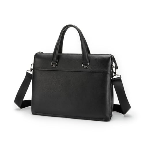 JSEIAJB Leather Men's Hand Bag Layer Leather Natural Drop Business Briefcase Travel Crossbody Computer Bag3