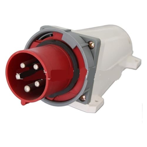 Prise d'appareil industriel 63A 5P 380V pour raccordement de chantier étanche