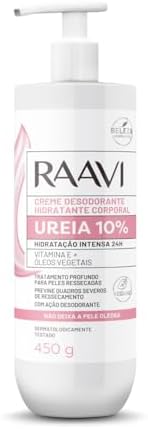 Raavi - Creme Hidratante Corporal com Ureia 10% 450g