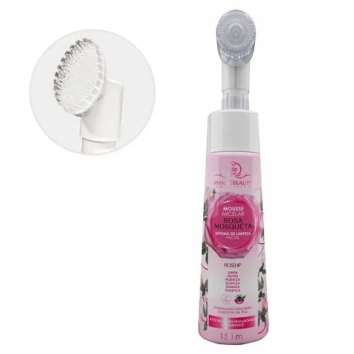 Phallebeauty Mousse Micelar Rosa Mosqueta