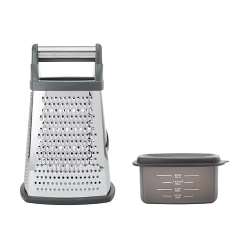 KitchenAid Gourmet Box Grater, Charcoal Gray, 10 Inch
