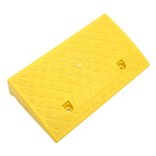 Alfombrilla de rampa de goma resistente Garneck para escaleras de casa, resistente al desgaste, forma triangular, no deformable, para robots aspiradores, scooters, motocicletas y acceso a entrada miniatura 1