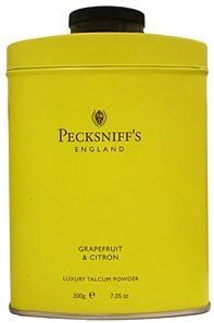 Pecksniffs Grapefruit & Citron Luxury Talcum Powder 7.05 Oz. from England