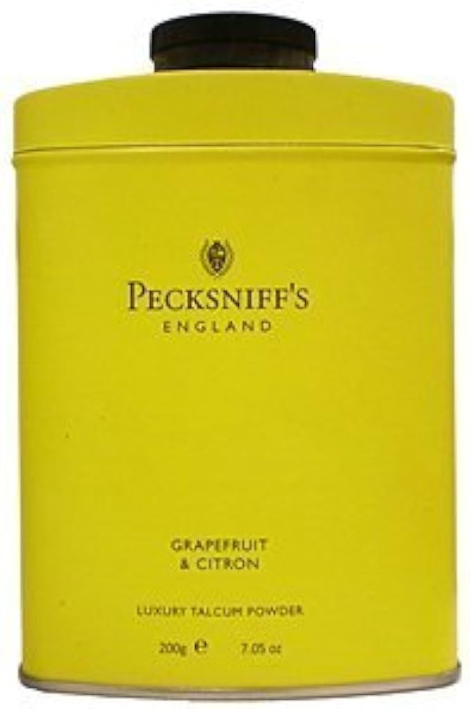 Pecksniffs Grapefruit & Citron Luxury Talcum Powder 7.05 Oz. From England