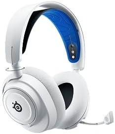 SteelSeries Arctis Nova 7P Wireless Wieloplatformowy zestaw słuchawkowy do gier i urządzeń mobilnych 38 godzin pracy na baterii USB-C Wysuwany mikrofon PlayStation, PC, VR, Switch