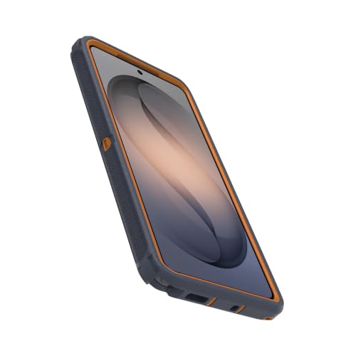 Image of OtterBox Samsung Galaxy S26 Ultra (Only) - Defender Series Case - Navy Canyon (Blue & Orange) - Tough - Rugged & Durable - Samsung Galaxy Phone Case with Magnets
