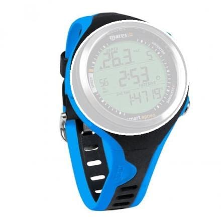 Mares Smart-Armband, Blau, Schwarz, Ersatzarmband