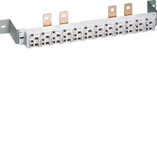 Répartiteur enfichable tetrapolar 250 A Hager série vega d pour simplifier vos câblages