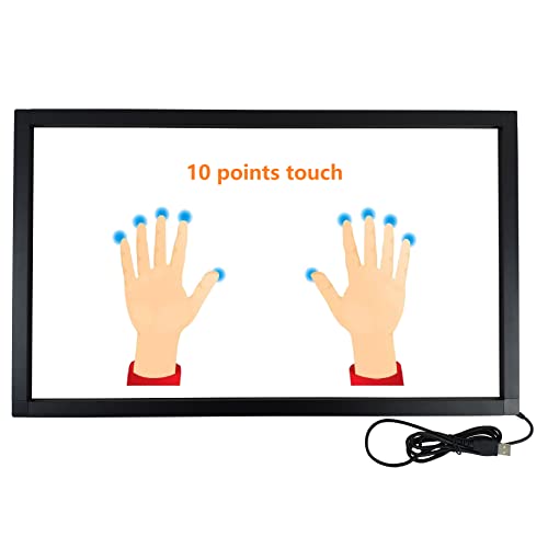 Image of 40 Inch 10 Points Interactive Infrared IR Touch Screen Overlay Frame Free Driver, Design for Touch TV, Touch Monitor, Interactive White Board, Touch Kiosks and Digital Signage