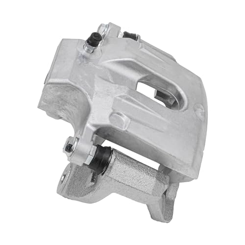 Image of Detroit Axle - Rear Right Brake Caliper for Chevy Traverse | GMC Acadia Limited Saturn Outlook Buick Enclave Cadillac XTS, Passenger Side Disc Brake Caliper w /Bracket Replacement