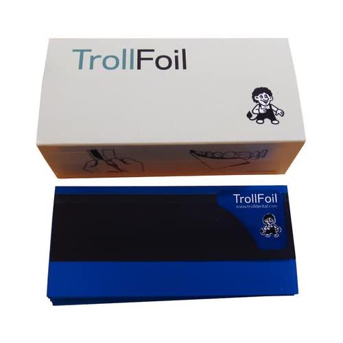 TrollDental 12000101 TrollFoil Blue 100/Pk Industrial