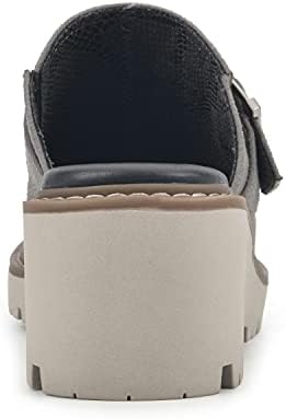 White Mountain Shoes Women's Daring Mule, Ltgrey/Fabric, 6.5 W | Image 4
